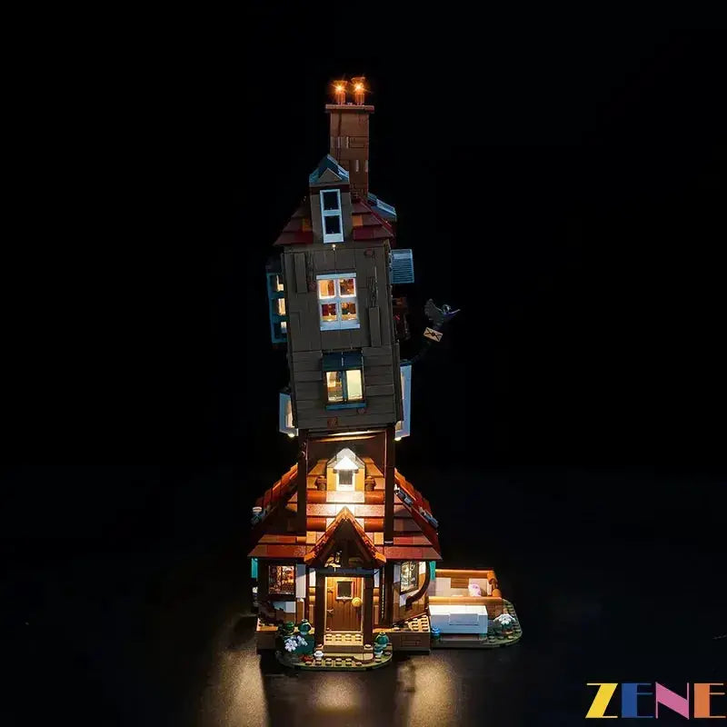 MOC LEGO Light Kit For The Burrow Harry Potter Set Illumination - ToylandEU