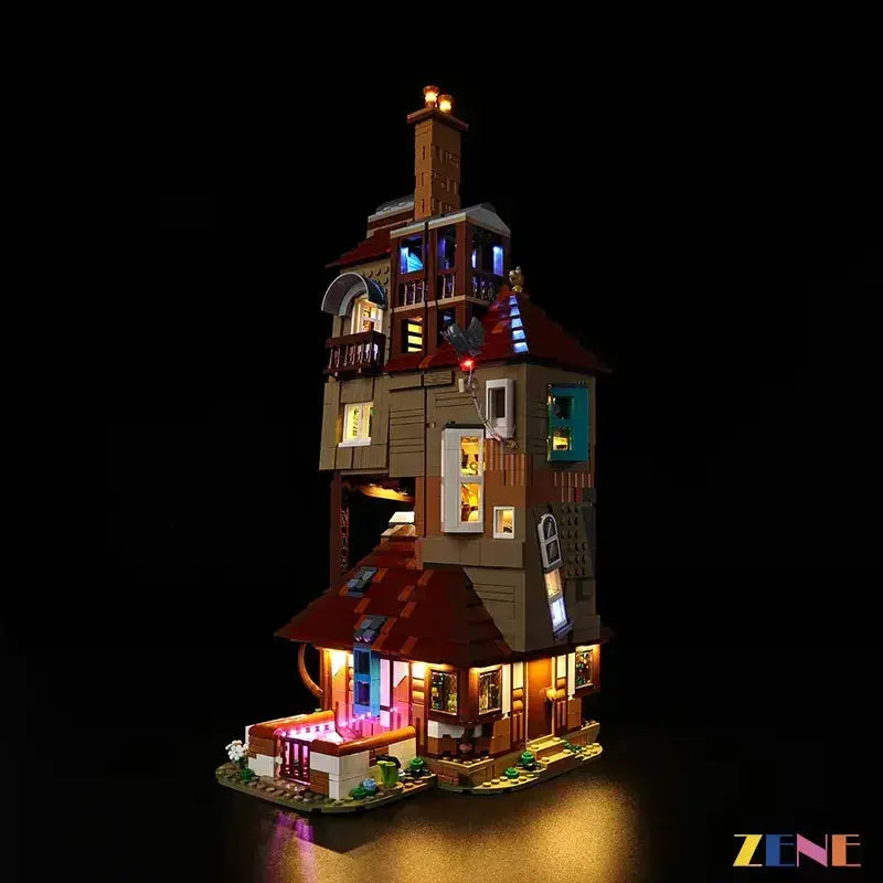 MOC LEGO Light Kit For The Burrow Harry Potter Display Upgrade - ToylandEU