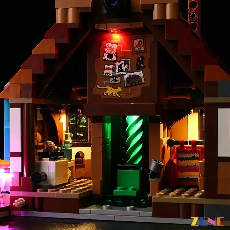 MOC LEGO Light Kit For The Burrow Harry Potter Display Upgrade - ToylandEU