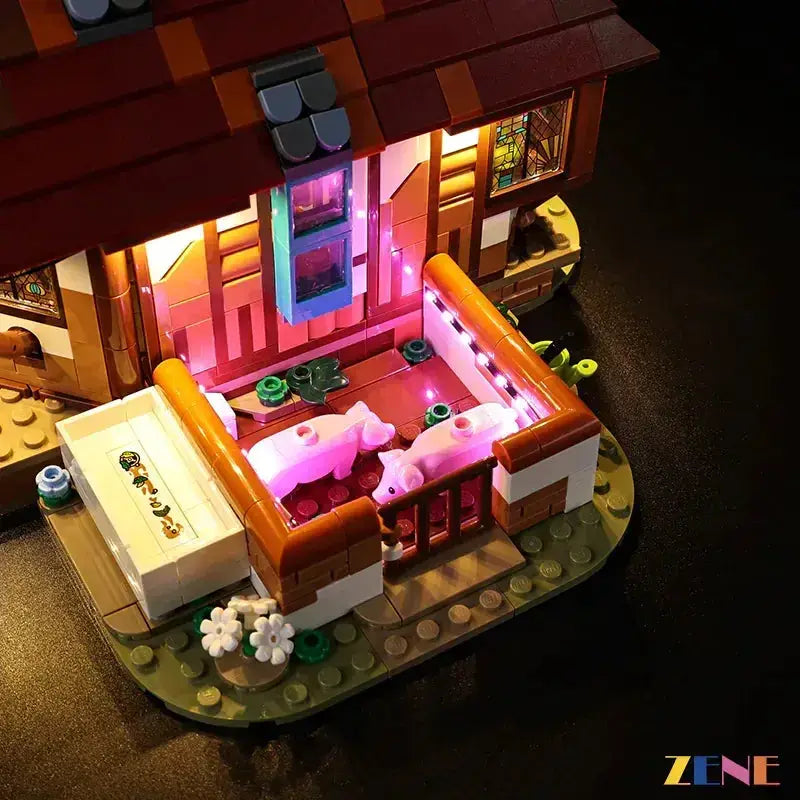 MOC LEGO Light Kit For The Burrow Harry Potter Display Upgrade - ToylandEU
