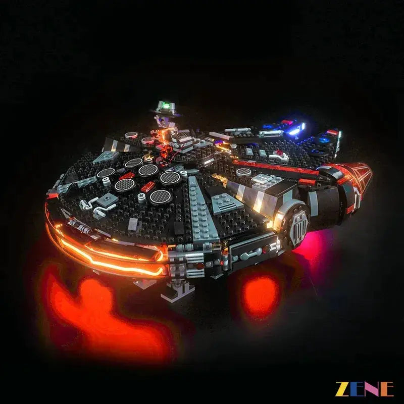 MOC LEGO Star Wars Light Kit for Dark Falcon 75389 Glow - ToylandEU