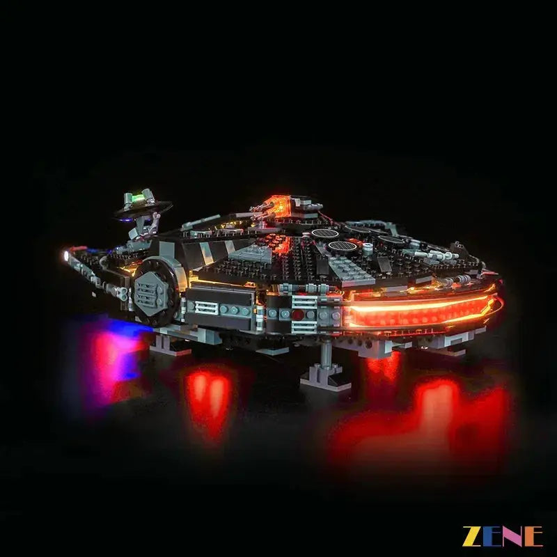 MOC LEGO Star Wars Light Kit for Dark Falcon 75389 Glow - ToylandEU