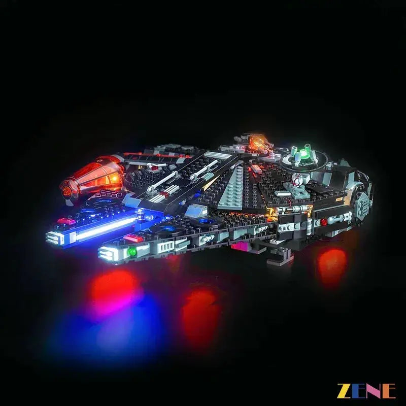 MOC LEGO Star Wars Light Kit for Dark Falcon 75389 Glow - ToylandEU