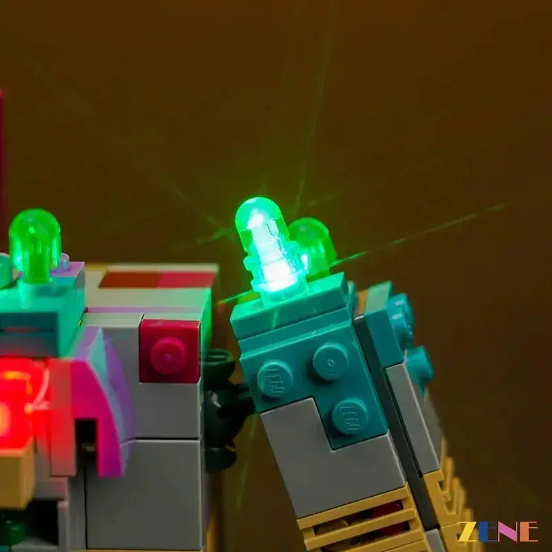 MOC LEGO Light Kit For The Devourer Showdown 21257 Easy Install - ToylandEU