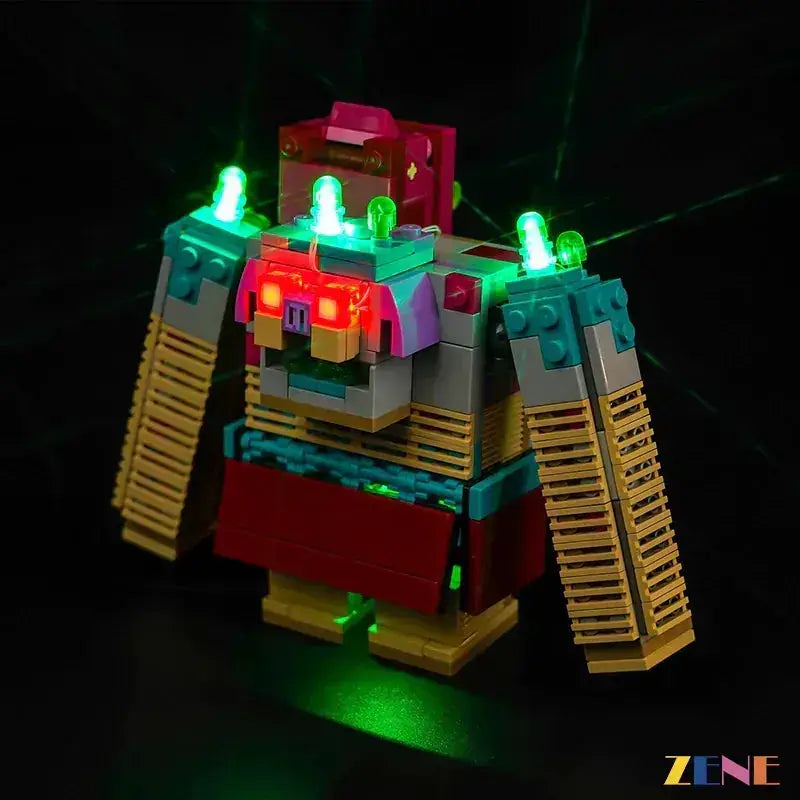 MOC LEGO Light Kit For The Devourer Showdown 21257 Easy Install - ToylandEU