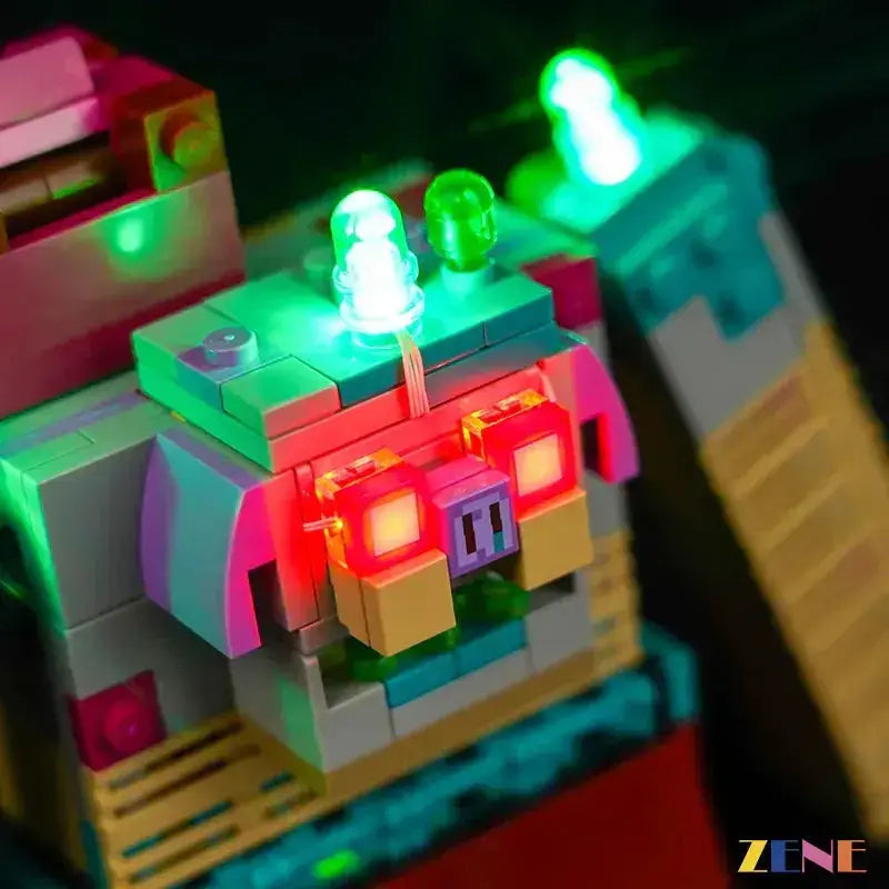 MOC LEGO Light Kit For The Devourer Showdown 21257 Easy Install - ToylandEU