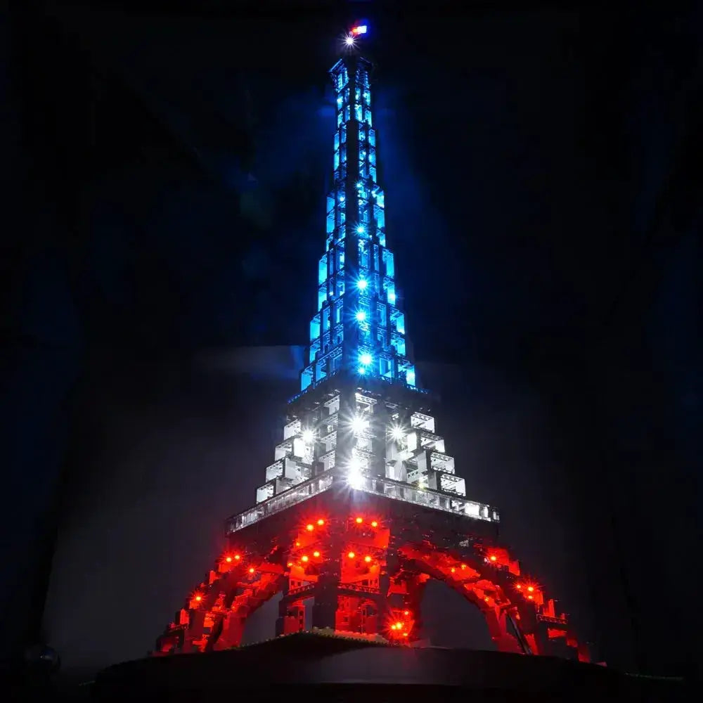MOC Lego Eiffel Tower Light Kit Illuminates Display For 10181 - ToylandEU