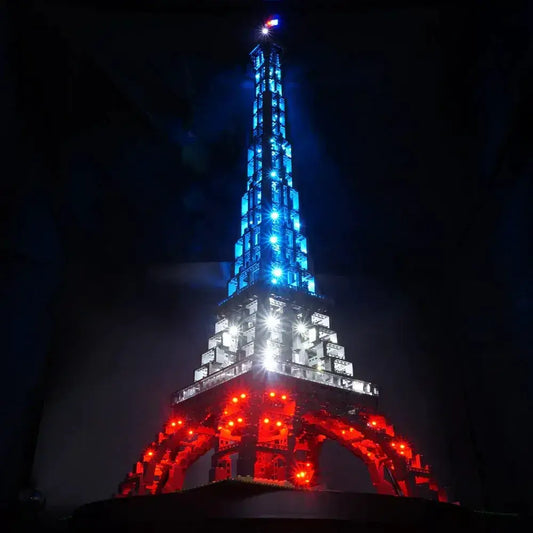 MOC Lego Eiffel Tower Light Kit Illuminates Display For 10181 - ToylandEU