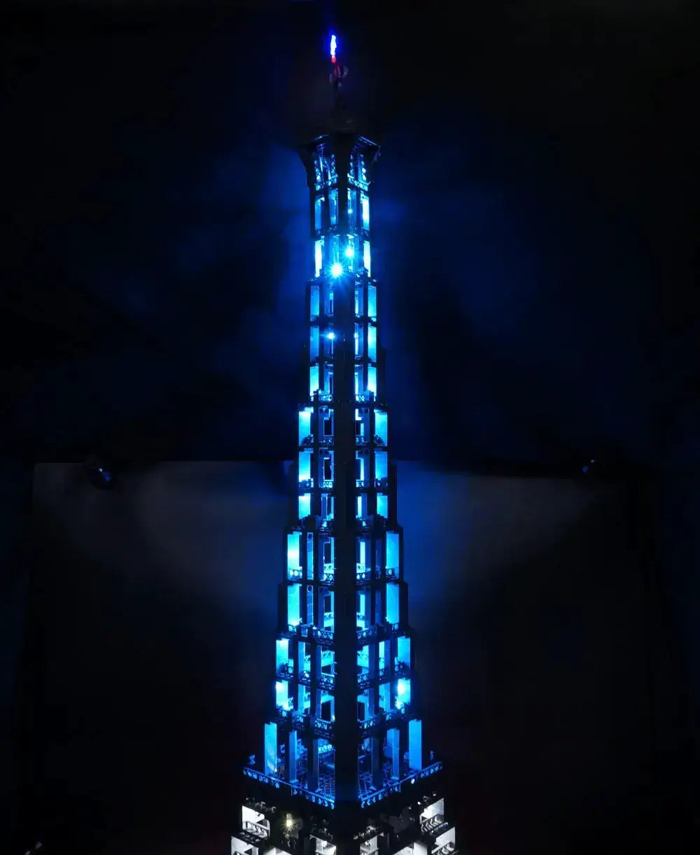 MOC Lego Eiffel Tower Light Kit Illuminates Display For 10181 - ToylandEU