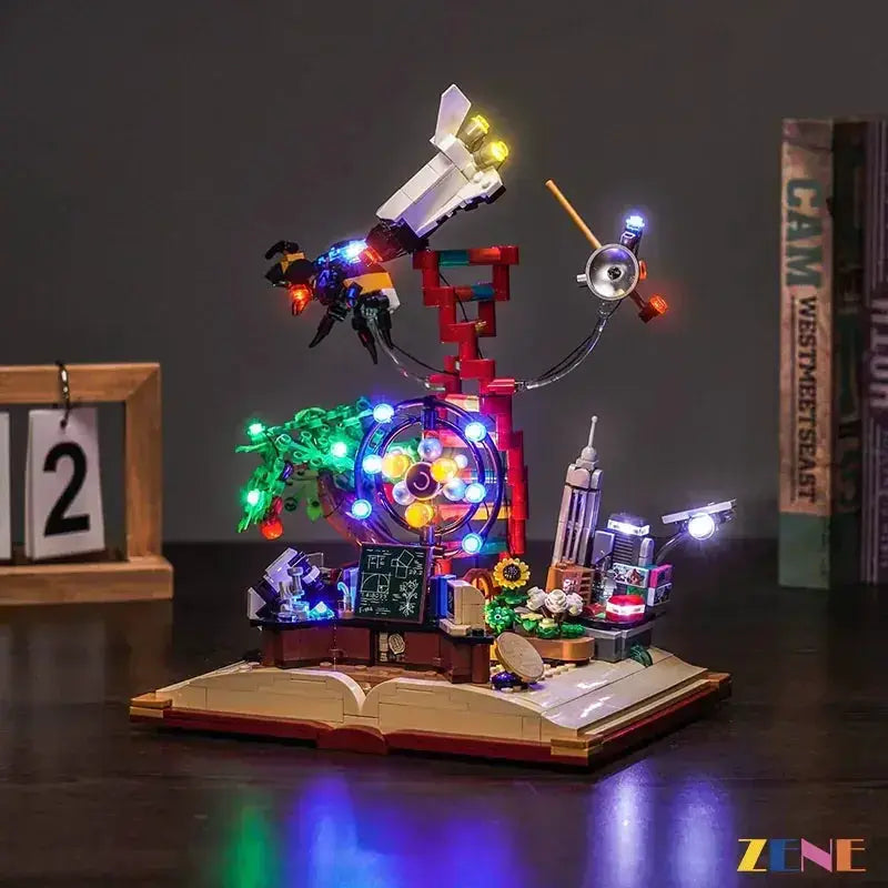 MOC LEGO Light Kit For The Evolution Of STEM 21355 Enhanced - ToylandEU