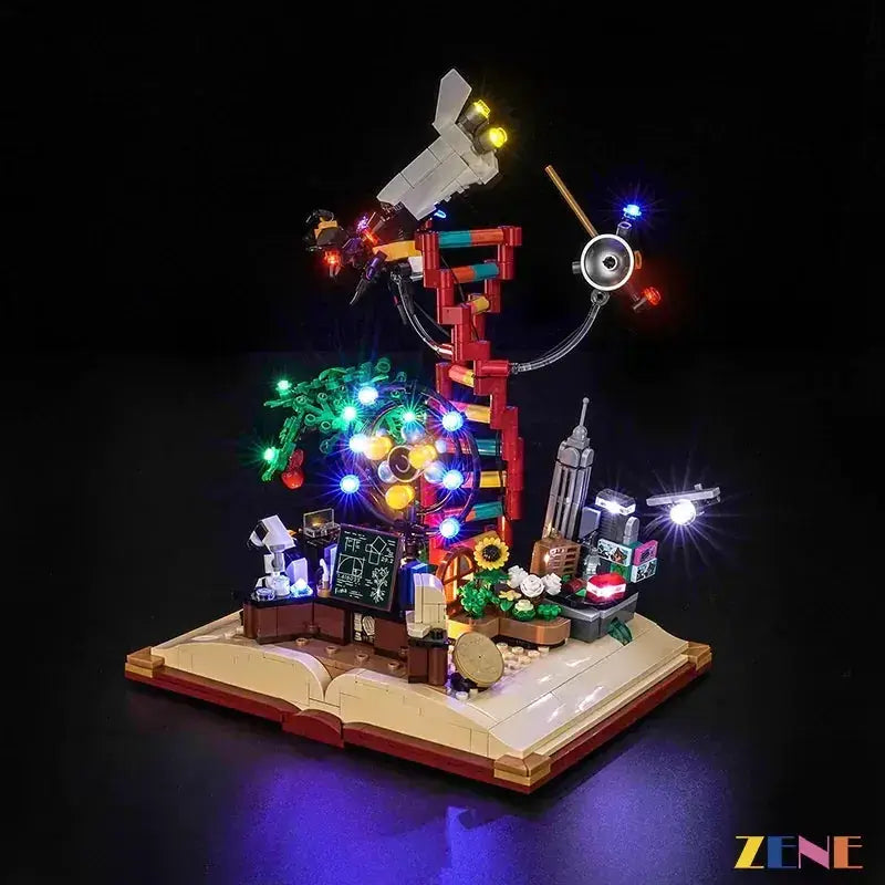 MOC LEGO Light Kit For The Evolution Of STEM 21355 Enhanced - ToylandEU