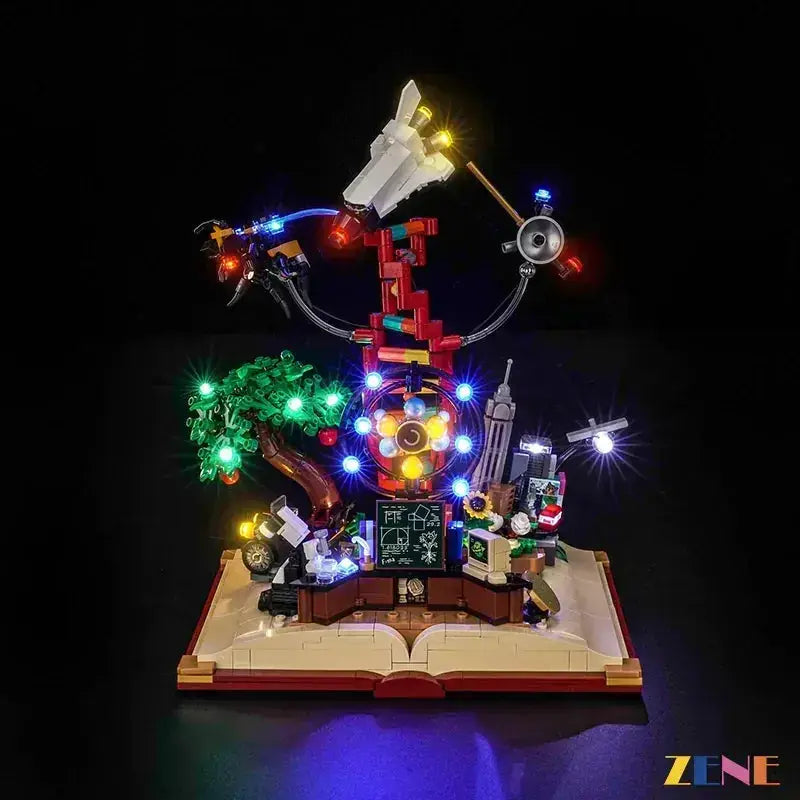 MOC LEGO Light Kit For The Evolution Of STEM 21355 Enhanced - ToylandEU