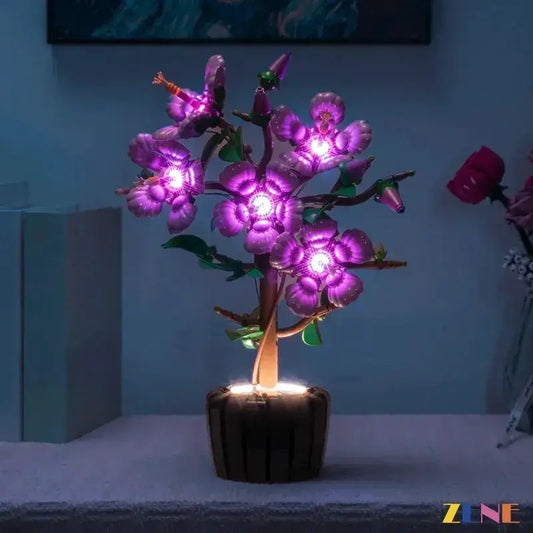 MOC Illuminate Your LEGO Hibiscus 10372 with Premium Light Kit - ToylandEU