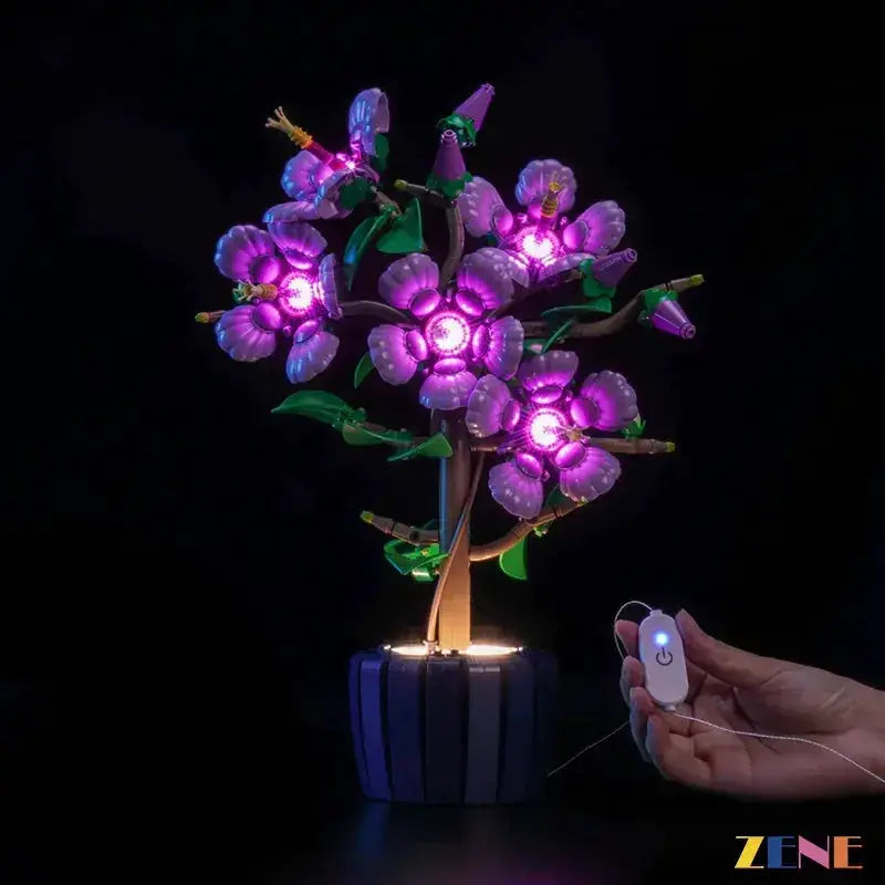 MOC Illuminate Your LEGO Hibiscus 10372 with Premium Light Kit - ToylandEU