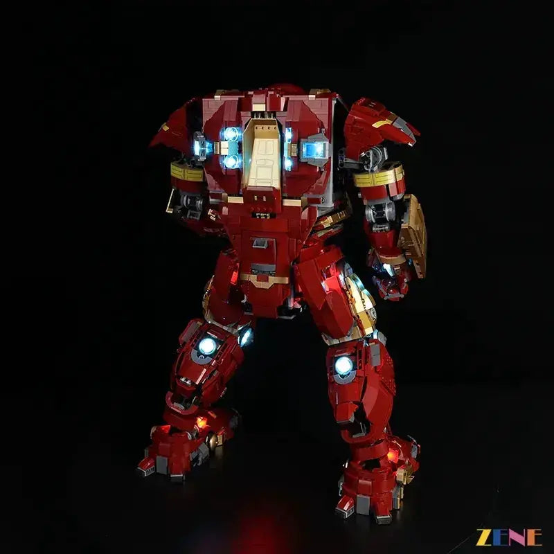 MOC LEGO Hulkbuster 76210 Light Kit For Enhanced Illumination - ToylandEU