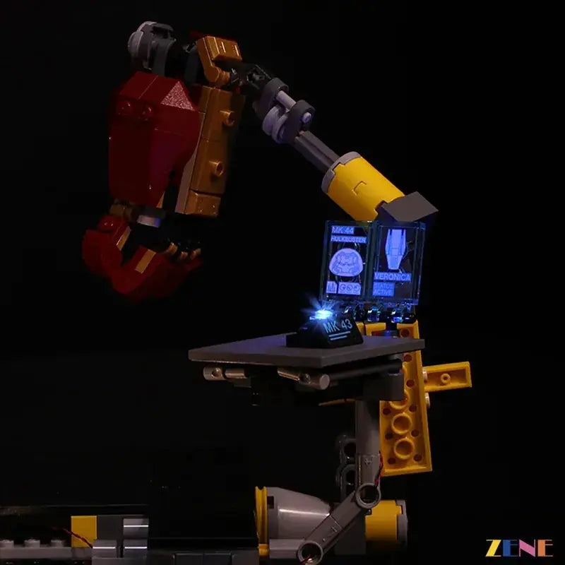 MOC Lego Hulkbuster Light Kit Easy Install Concealed Wiring - ToylandEU
