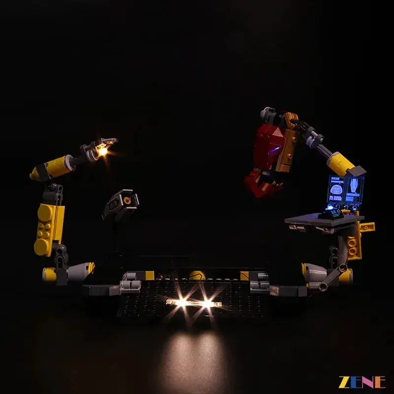 MOC Lego Hulkbuster Light Kit Easy Install Concealed Wiring - ToylandEU