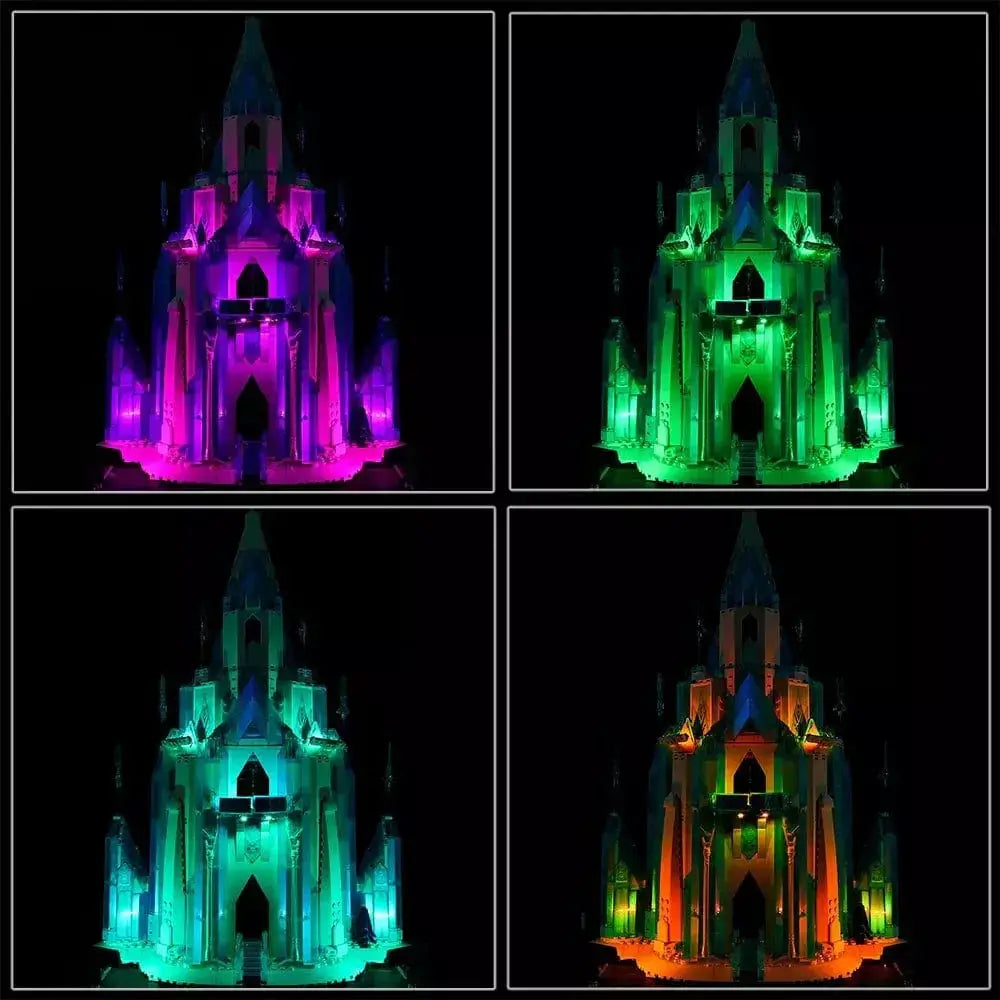 MOC LEGO Ice Castle Light Kit With Easy Installation And Concealment - ToylandEU