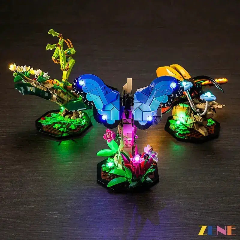 Light Kit for LEGO The Insect Collection #21342 - ToylandEU