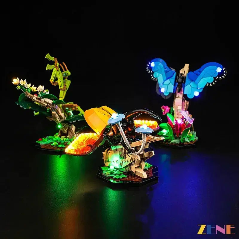 Light Kit for LEGO The Insect Collection #21342 - ToylandEU