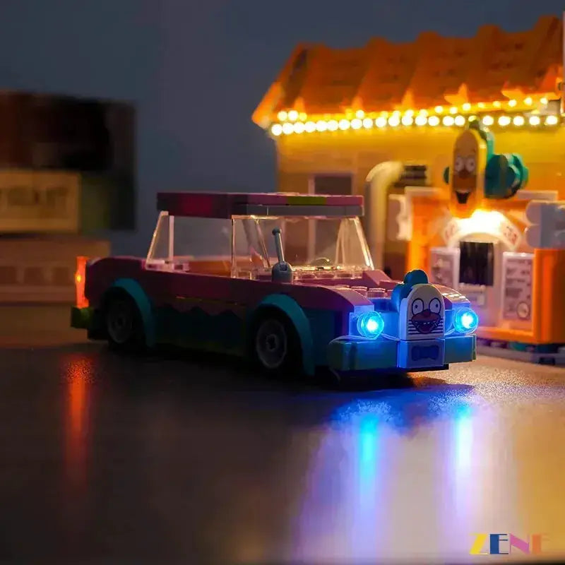 MOC Light Kit for LEGO The Krusty Burger Simpsons #10352 - ToylandEU