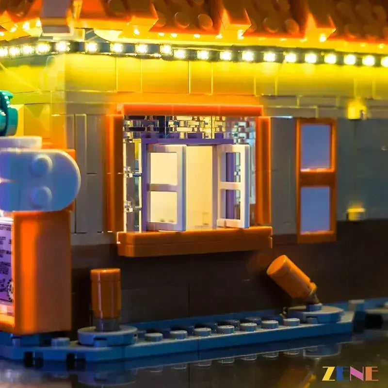 MOC Light Kit for LEGO The Krusty Burger Simpsons #10352 - ToylandEU
