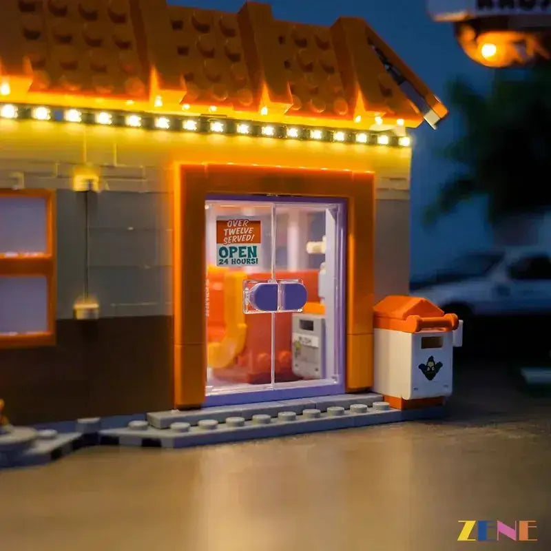 MOC Light Kit for LEGO The Krusty Burger Simpsons #10352 - ToylandEU