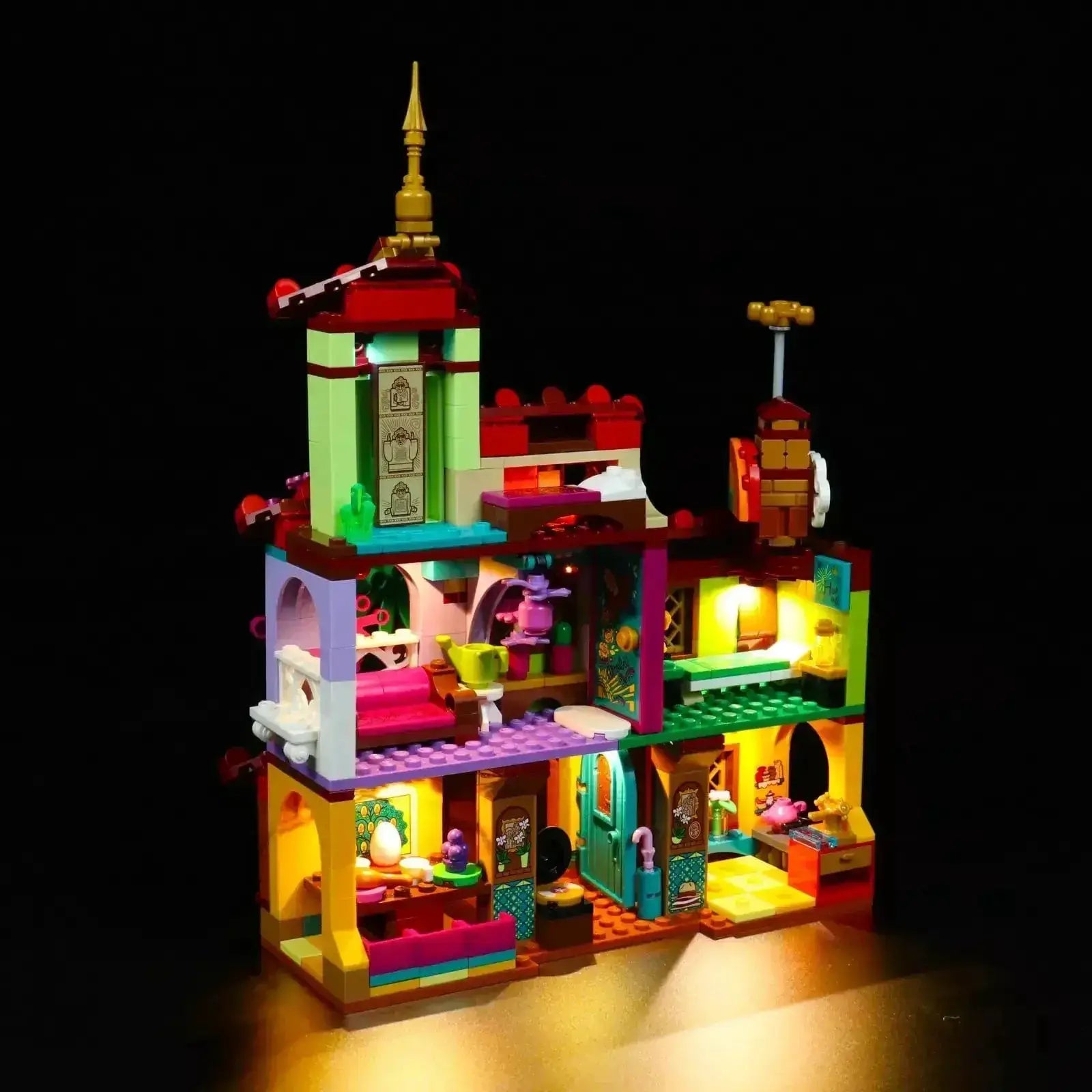 MOC LEGO Madrigal House Light Kit With Bright LEDs For 43202 - ToylandEU