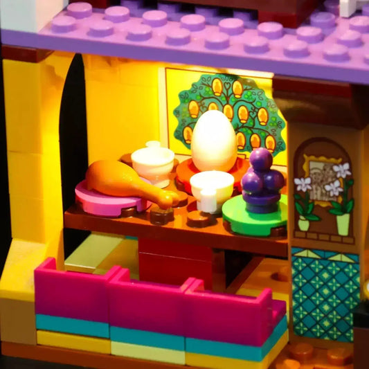 MOC LEGO Madrigal House Light Kit With Bright LEDs For 43202 - ToylandEU