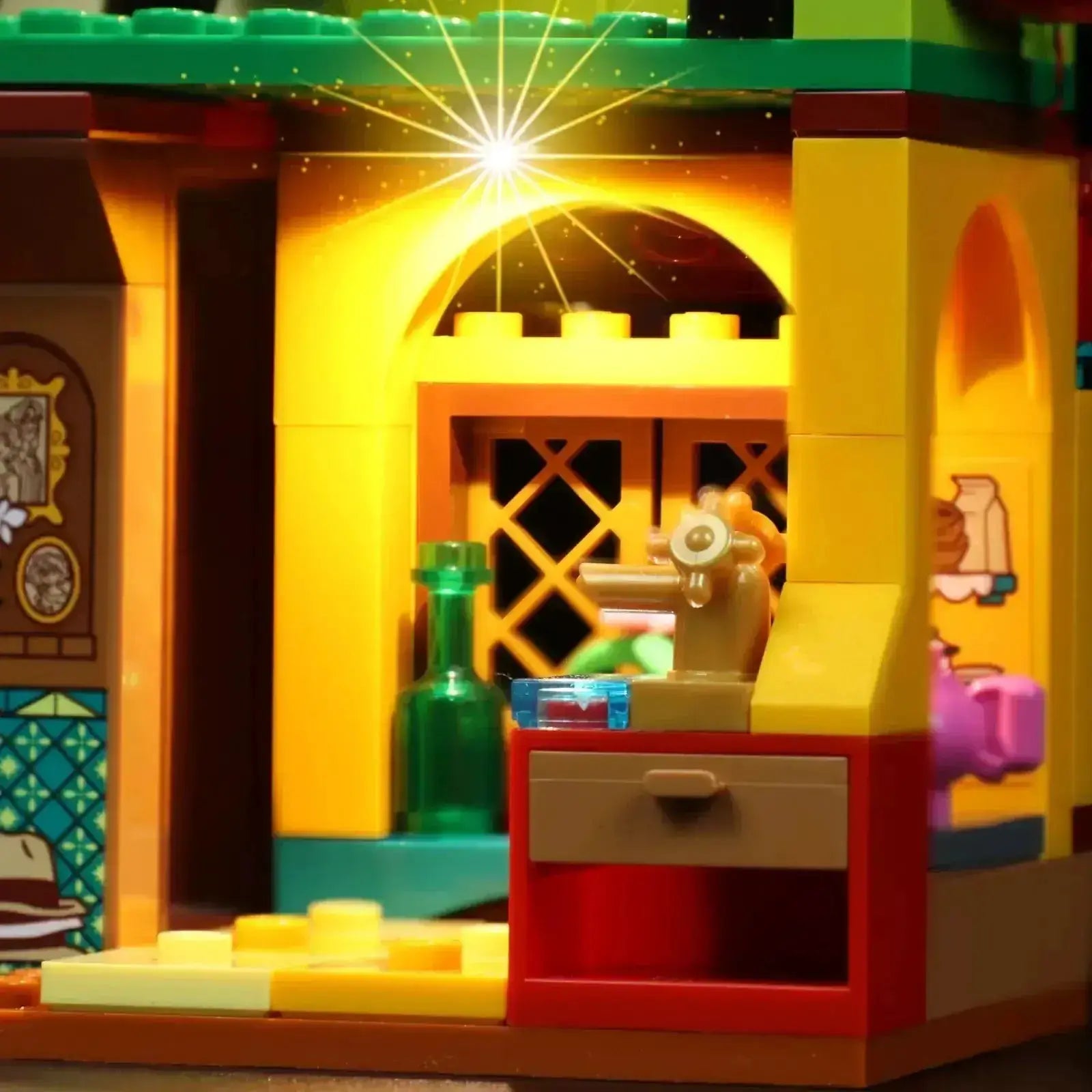 MOC LEGO Madrigal House Light Kit With Bright LEDs For 43202 - ToylandEU