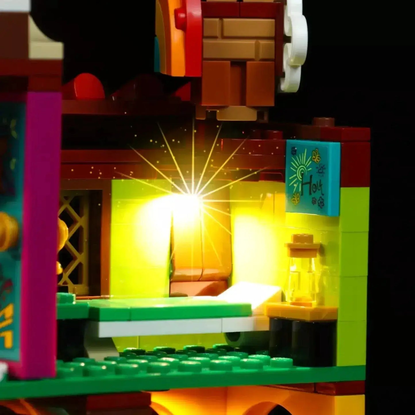 MOC LEGO Madrigal House Light Kit With Bright LEDs For 43202 - ToylandEU