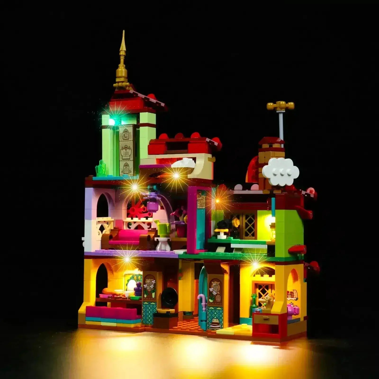 MOC LEGO Madrigal House Light Kit With Bright LEDs For 43202 - ToylandEU