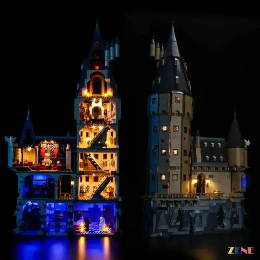 MOC LEGO Lighting Kit for Hogwarts Castle Night Illumination - ToylandEU