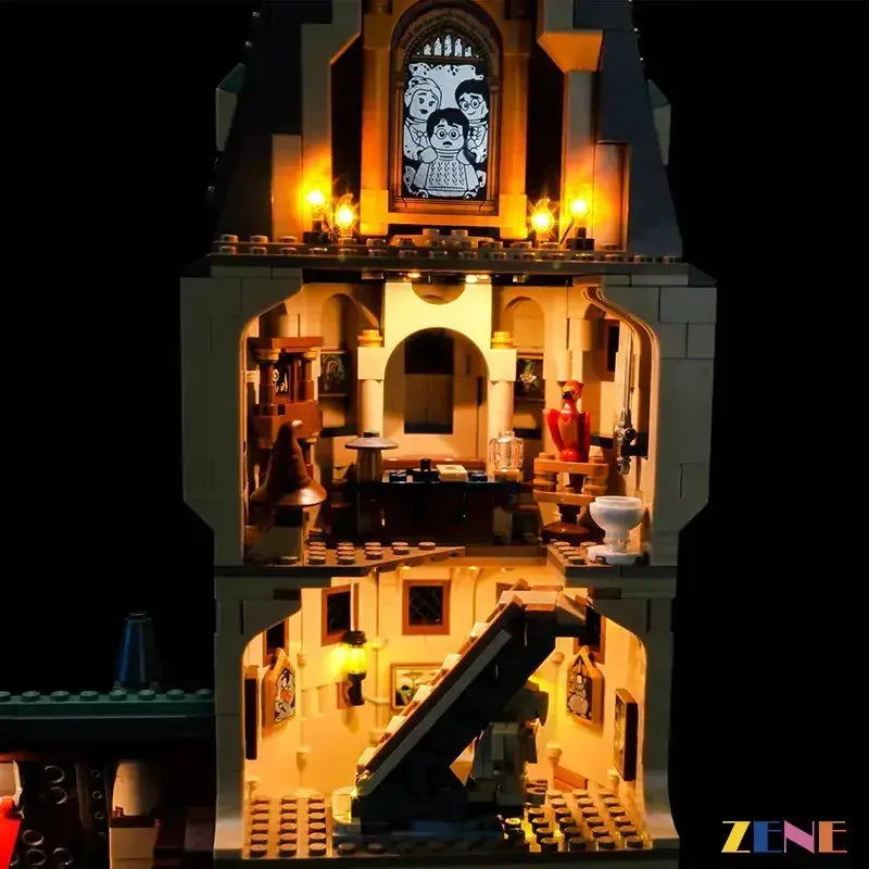 MOC LEGO Lighting Kit for Hogwarts Castle Night Illumination - ToylandEU