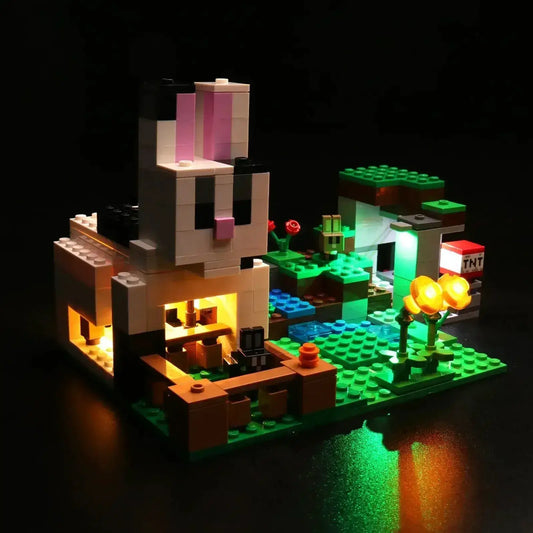 MOC LEGO The Rabbit Ranch Light Kit For 21181 Builds Easily - ToylandEU
