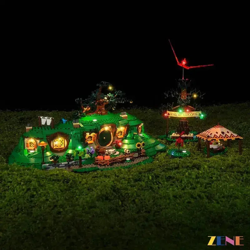 Light Kit for LEGO The Shire: The Lord of the Rings #10354 - ToylandEU