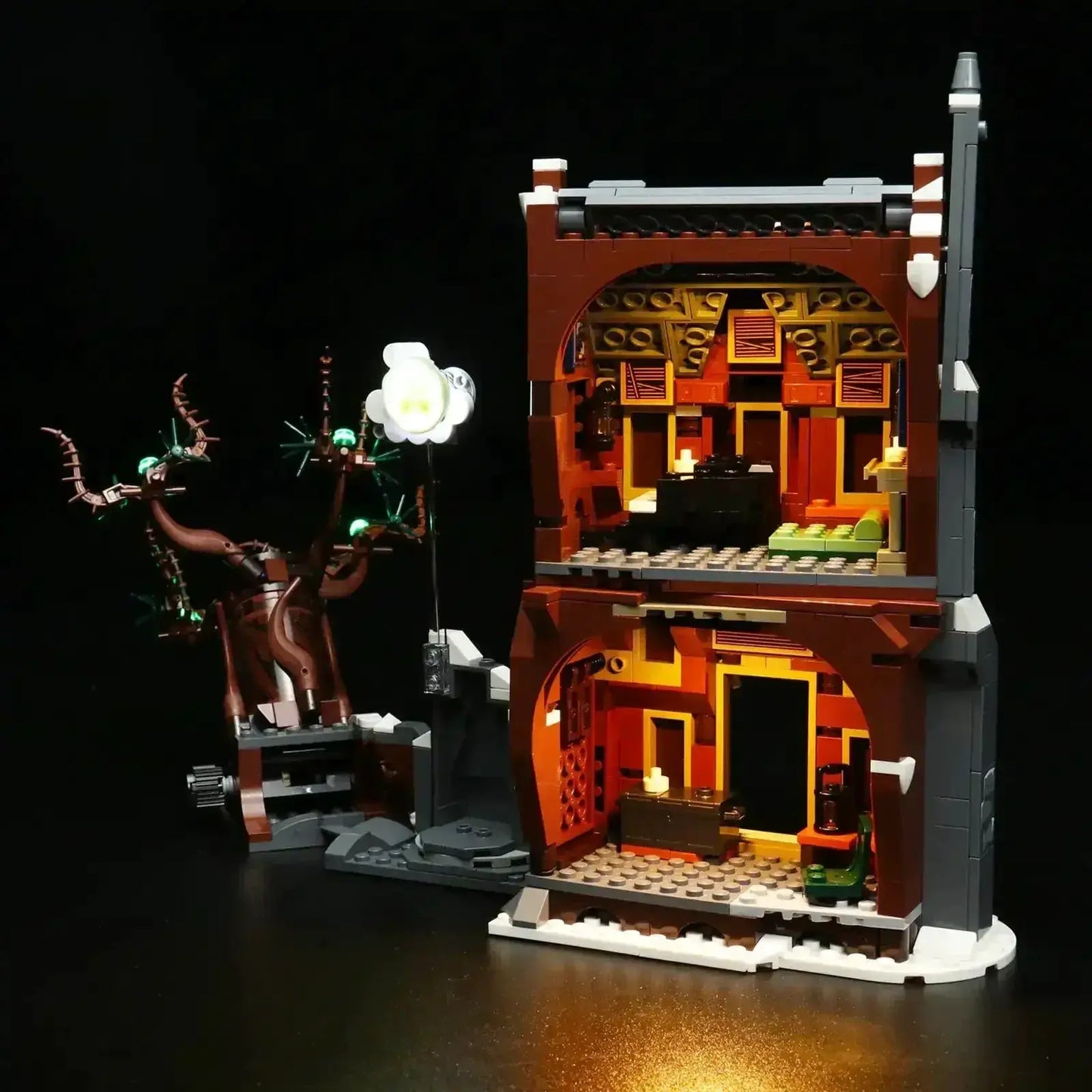 MOC LEGO The Shrieking Shack Light Kit With Concealed Wiring 76407 - ToylandEU