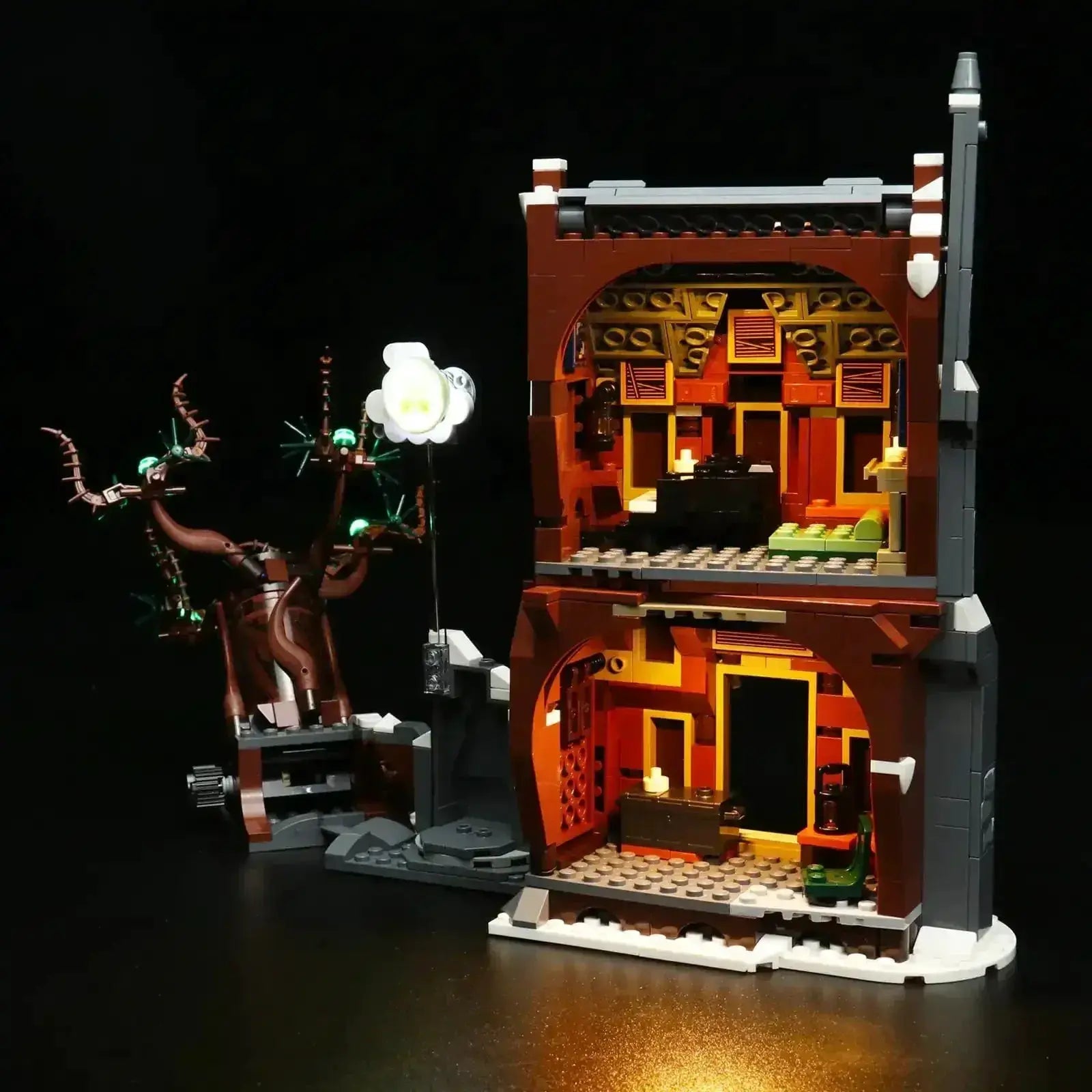 MOC LEGO The Shrieking Shack Light Kit With Concealed Wiring 76407 - ToylandEU