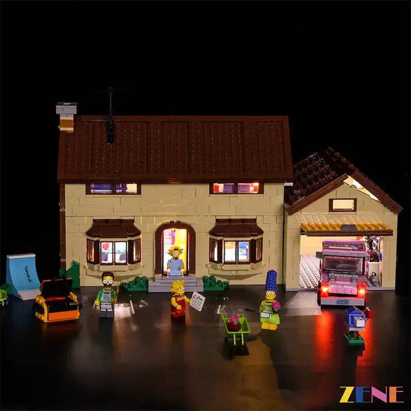 Light Kit for The Simpsons™ House #71006 - ToylandEU
