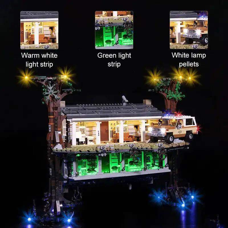 MOC LEGO Upside Down Light Kit Stranger Things Set Easy Install - ToylandEU