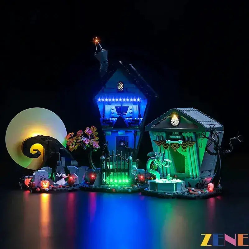 MOC LEGO Light Kit for Nightmare Before Christmas 21351 Illumination - ToylandEU