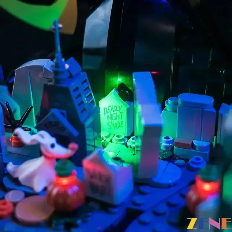 MOC LEGO Light Kit for Nightmare Before Christmas 21351 Illumination - ToylandEU