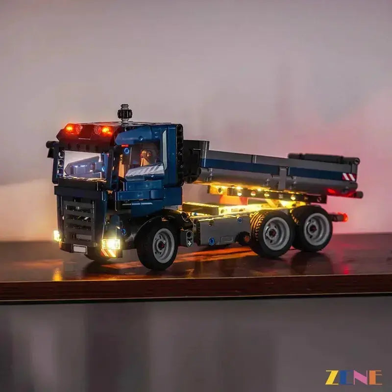 MOC LEGO Tipping Dump Truck Lighting Kit 42203 Realistic Headlights - ToylandEU