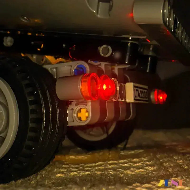 MOC LEGO Tipping Dump Truck Lighting Kit 42203 Realistic Headlights - ToylandEU