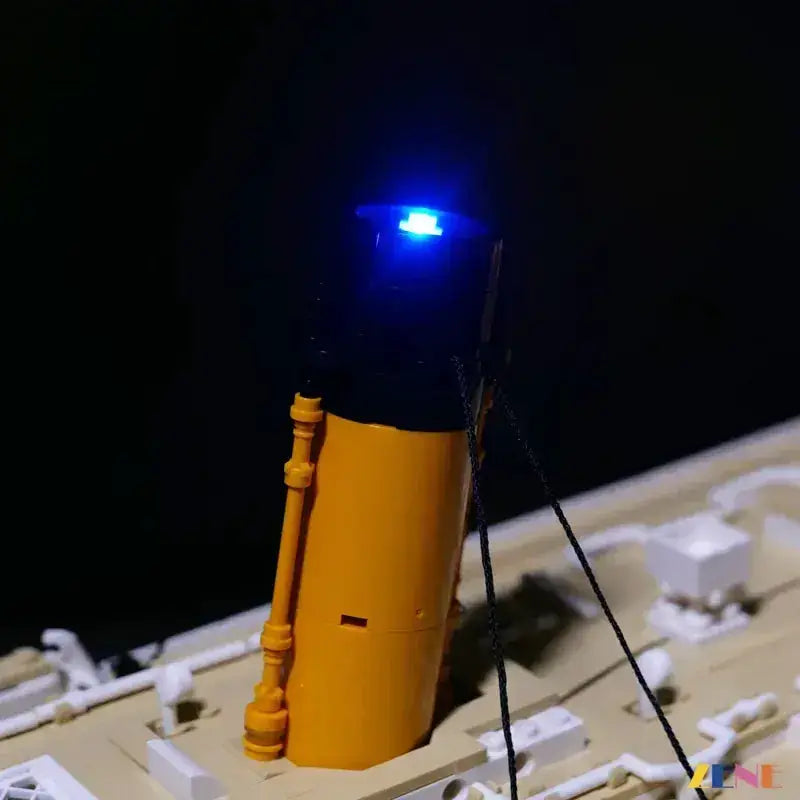 MOC LEGO Titanic LED Light Kit for 10294 Ice Blue Version - ToylandEU