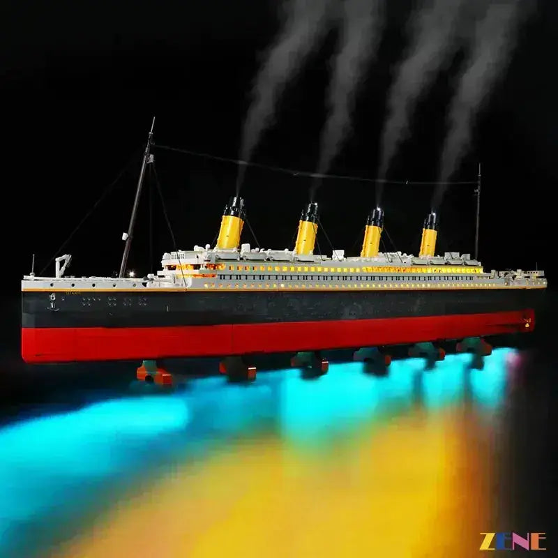 MOC Titanic Lighting Kit With Smoke Module For LEGO Realistic Effect - ToylandEU