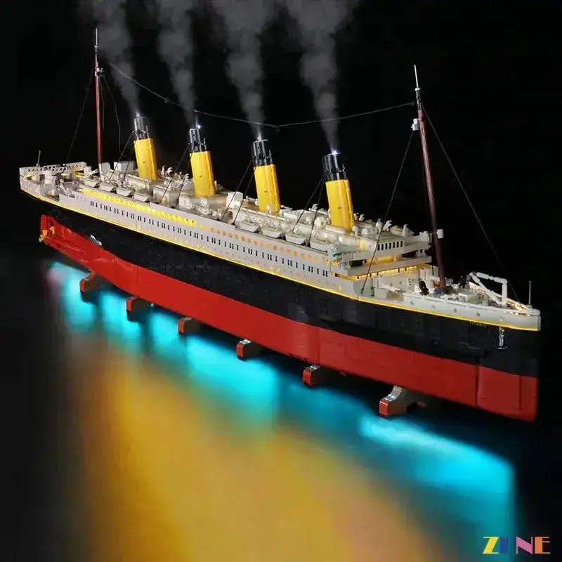 MOC Titanic Lighting Kit With Smoke Module For LEGO Realistic Effect - ToylandEU