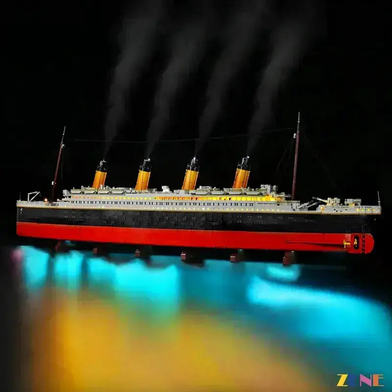 MOC Titanic Lighting Kit With Smoke Module For LEGO Realistic Effect - ToylandEU