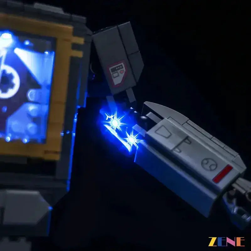 MOC LEGO Transformers Soundwave Light Kit 10358 With Bright Blue LEDs - ToylandEU