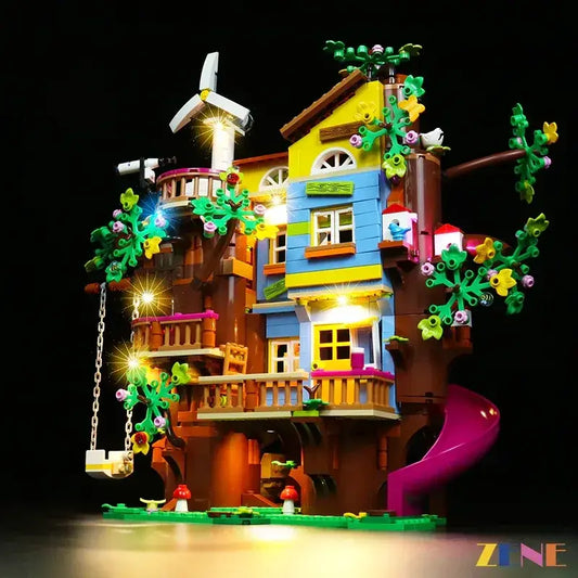 MOC LEGO Tree House Light Kit Easy Install With Subtle Glow - ToylandEU